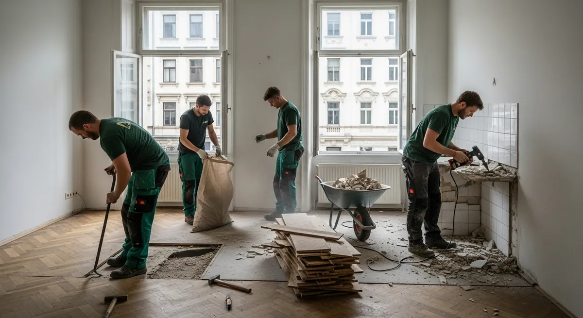 Entkernung & Sanierungsvorbereitung Steiermark – Jetzt anfragen Entkernung & Sanierungsvorbereitung in Steiermark | Top-Qualität von Entrümpelung Graz