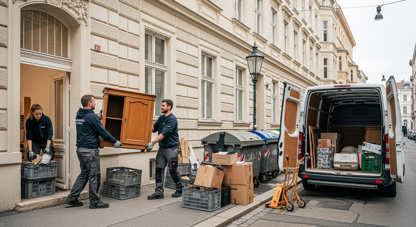 Entrümpelung Graz – Professionelle Entrümpelung (Räumung durch Entfernung wertlosen Gutes) in Wien